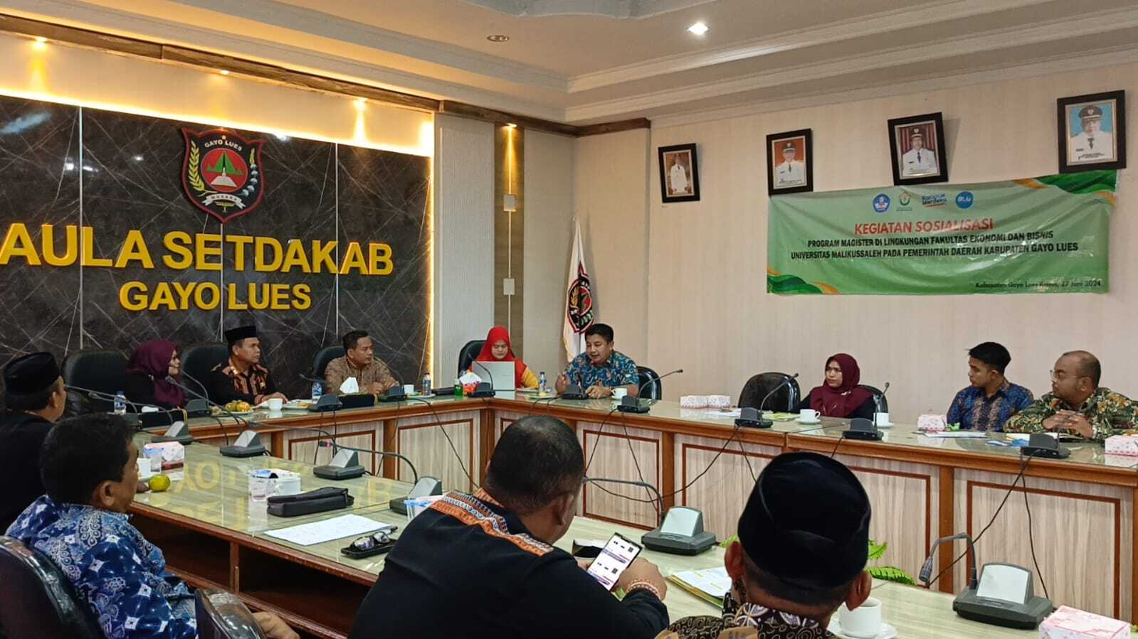 FEB Unimal Adakan Sosialisasi Prodi Magister di Gayo Lues